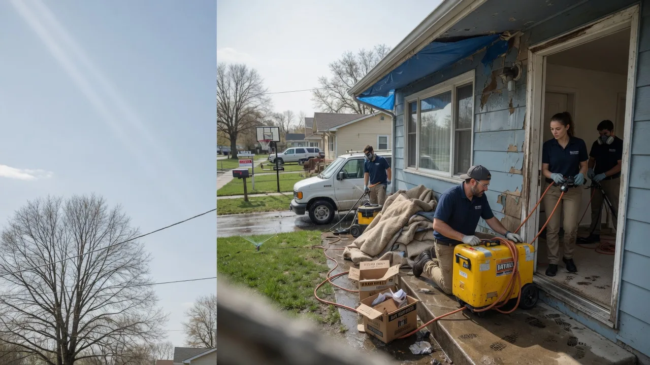 Basement Flood Cleanup in Thornton, KY near me